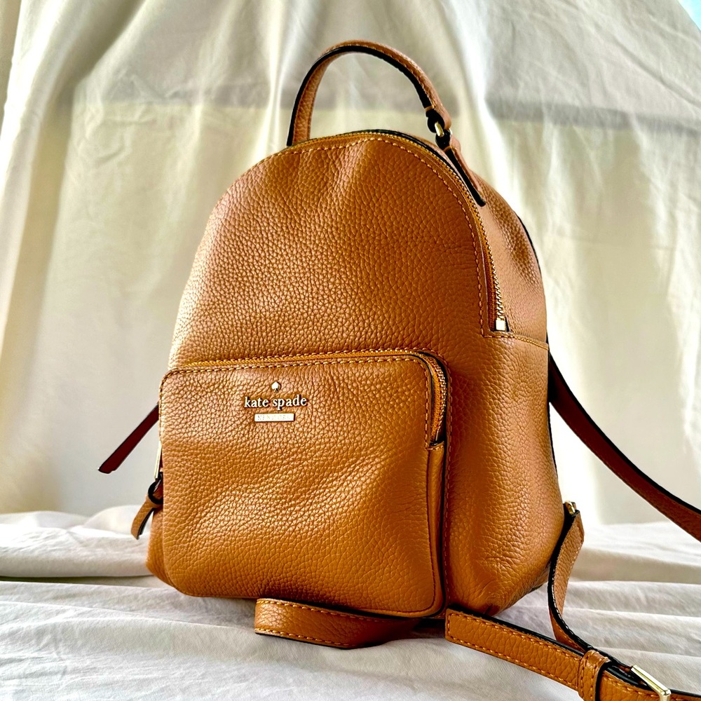 Tan Kate Spade Backpack